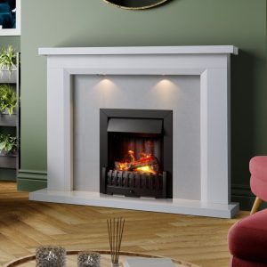 Rio 54" micro marble fireplace